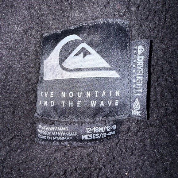 Quiksilver Baby Snow Suit – Size 12–18M – 10K Waterproof - Picture 2 of 2